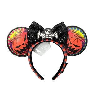 Disney Parks Nightmare Before Christmas Pumpkin King Ears Headband 2025 Ear NWT